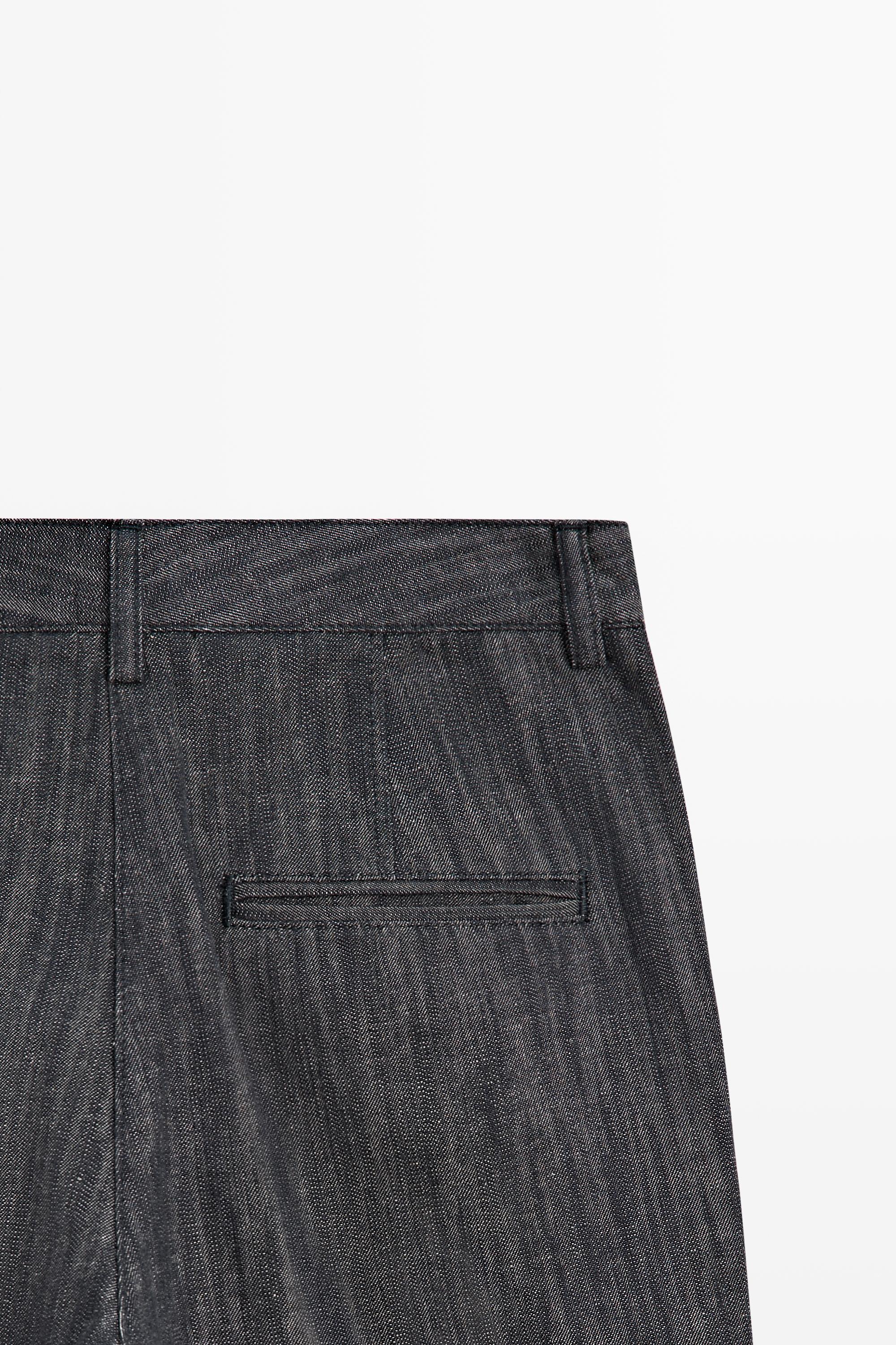 Pantalon flare cropped